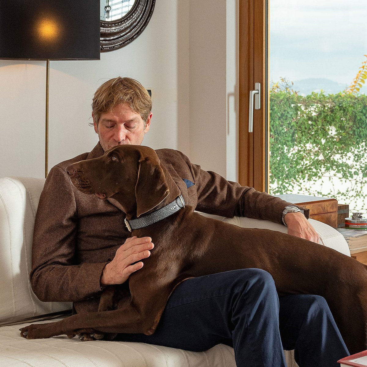 Galuchat Dog Collar
